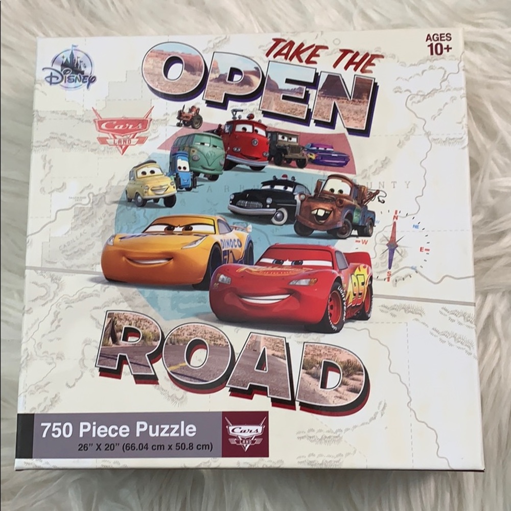 Disney Cars Take the Open Road Puzzle